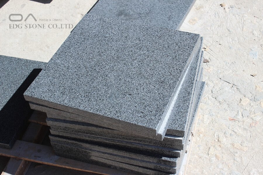 dark grey granite countertops