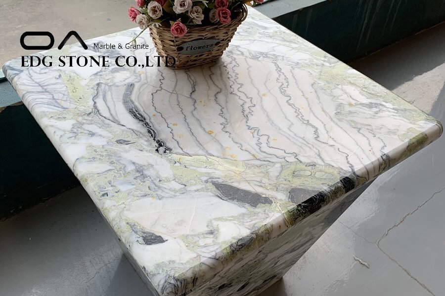 green marble laminate countertops