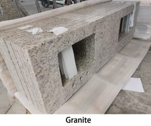 Granite stone vanity tops
