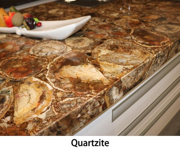 Quartzite kitchen countertops