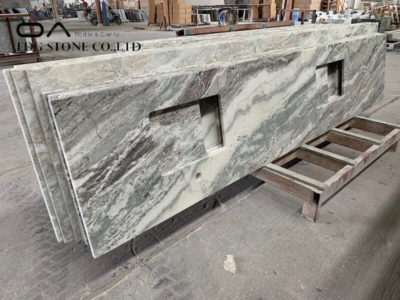 grey marble worktop