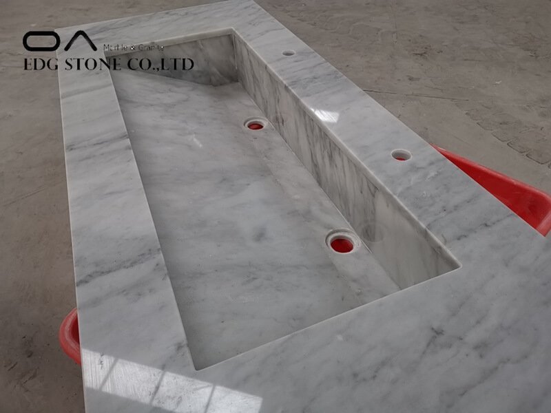 marble tile countertop