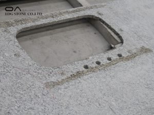 gray granite countertops