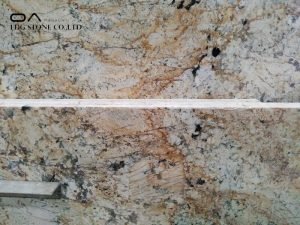 orange granite countertops