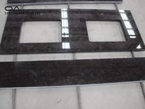 dark brown granite countertops