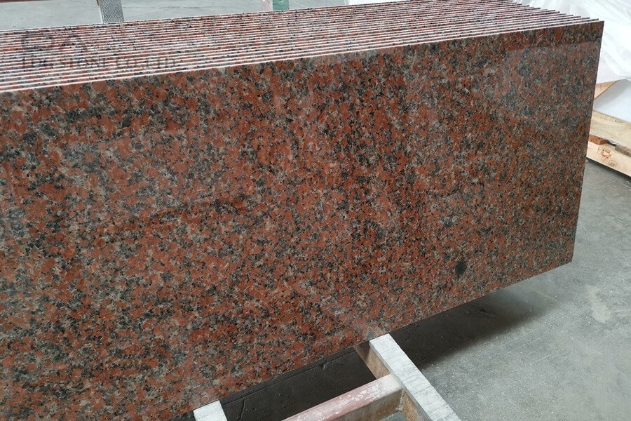 red granite marble