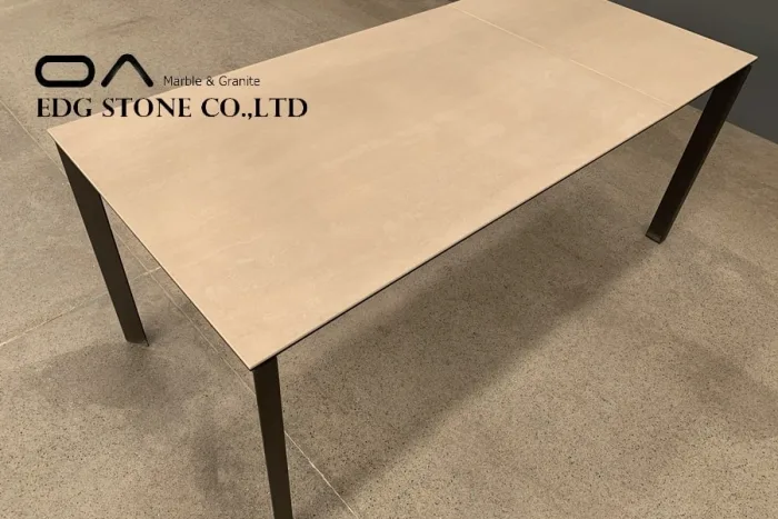 Sintered stone vs quartz dining table