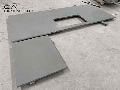 grey quartz kitchen countertops