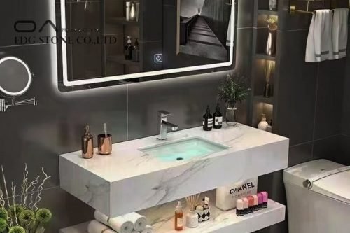 porcelain bathroom vanity tops