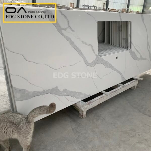 Calacatta Classique Quartz White Quartz Marble Look Quartz