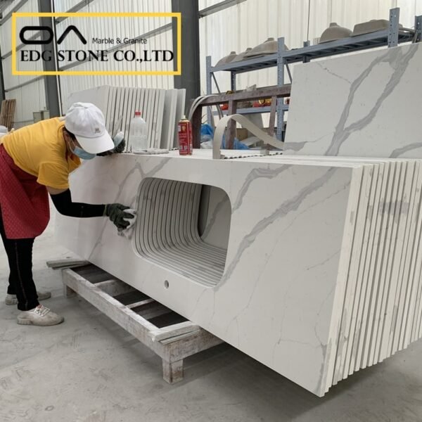 installing quartz kitchen countertops